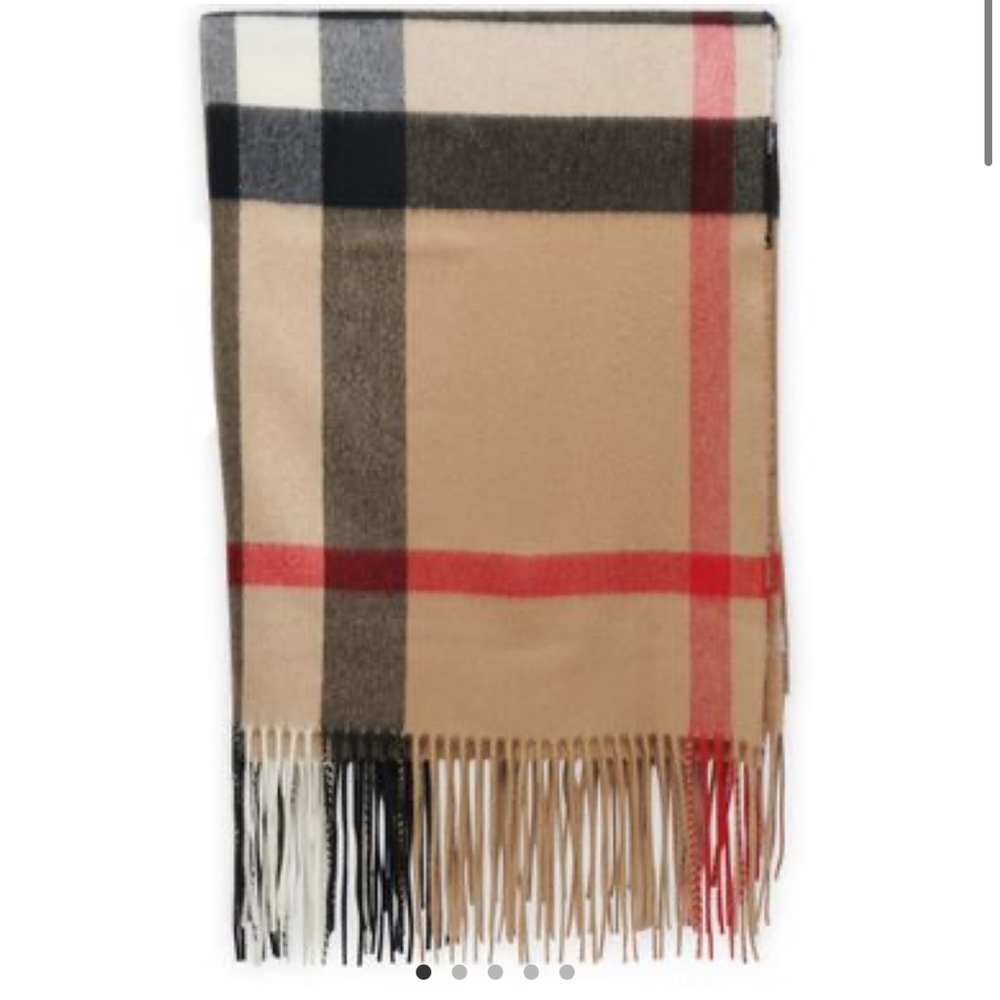 NWOT Burberry Check Oversized giant wide scarf